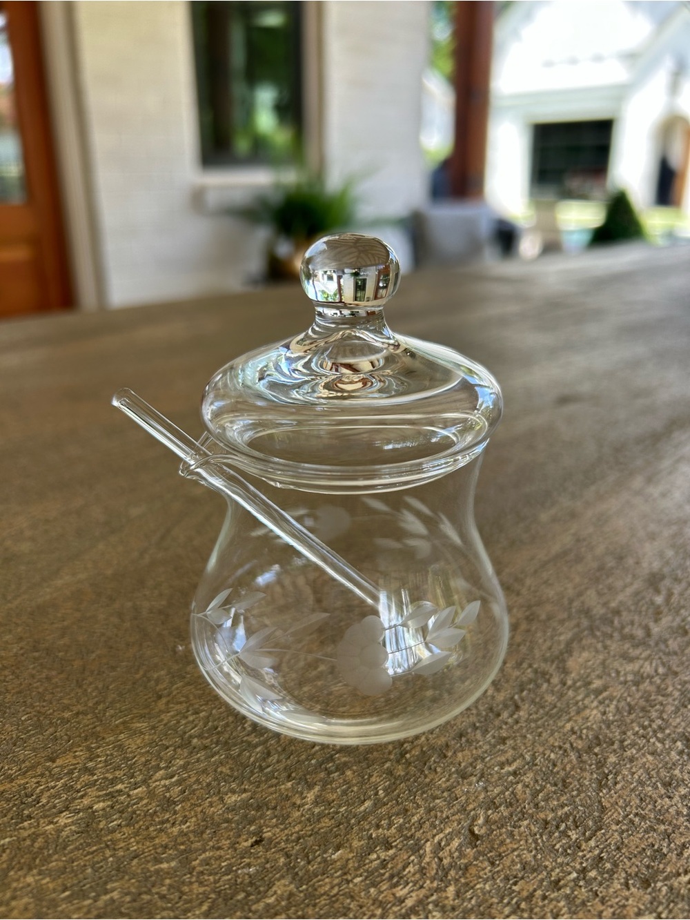Crystal Jam Jar